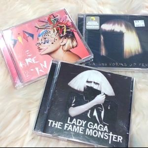 Lady Gaga & Sia CDs